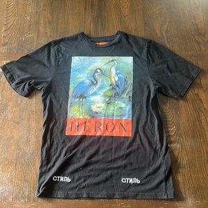 Heron Preston Graphic Tee Size M